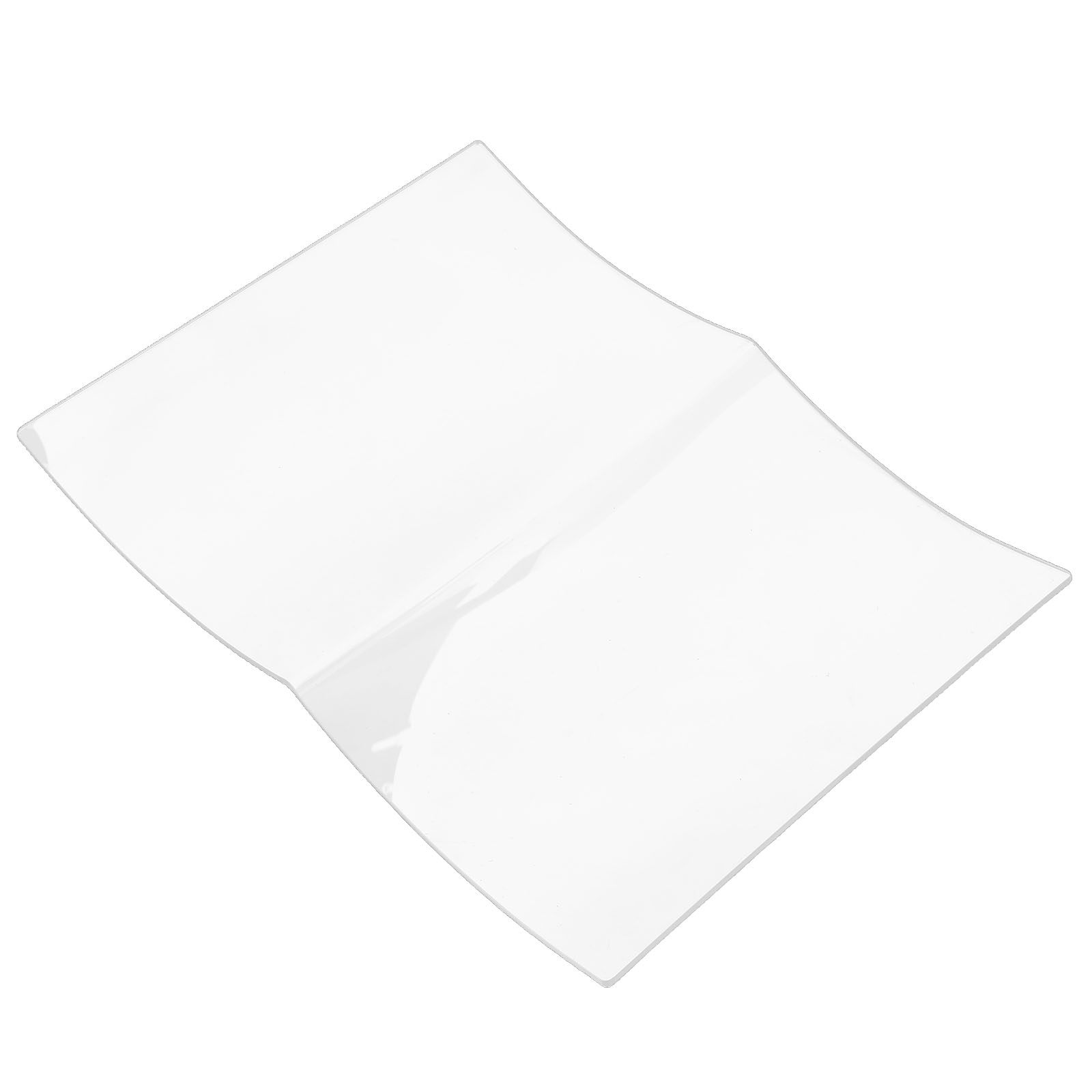 Clear Acrylic Book Stand Holder - Clear Acrylic Book Stand Fan Shape