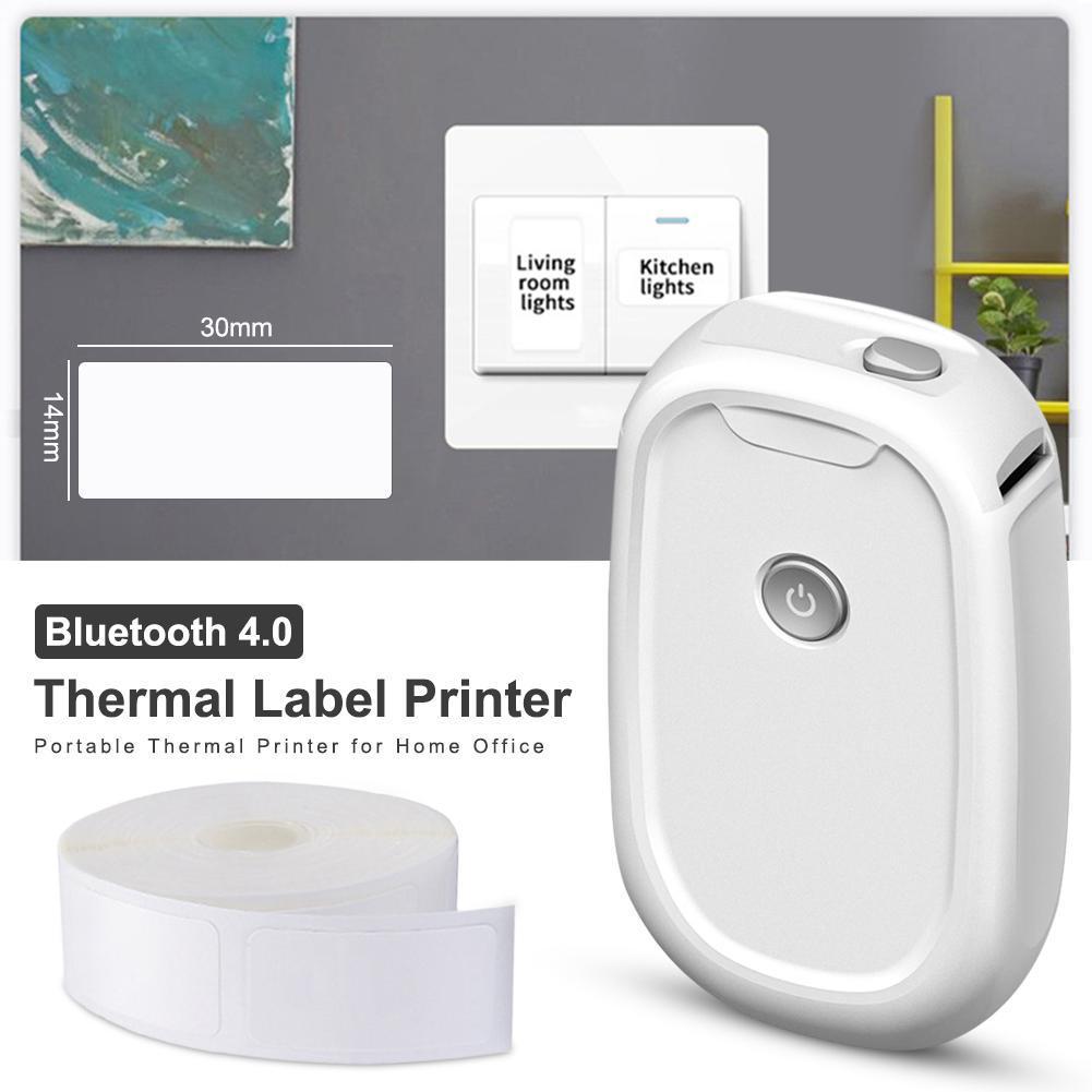 Mini Pocket Thermal Printer Paper Roll - Di Động Không Dây Hãng Sản