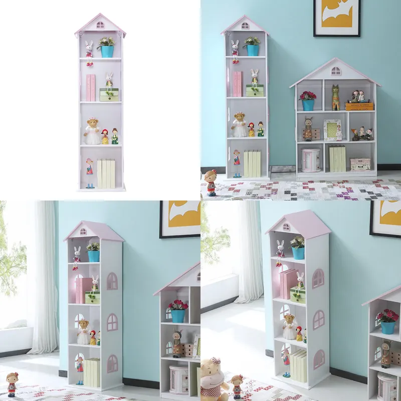 Books - Creative Castle Floor Bookshelf Kids Picture