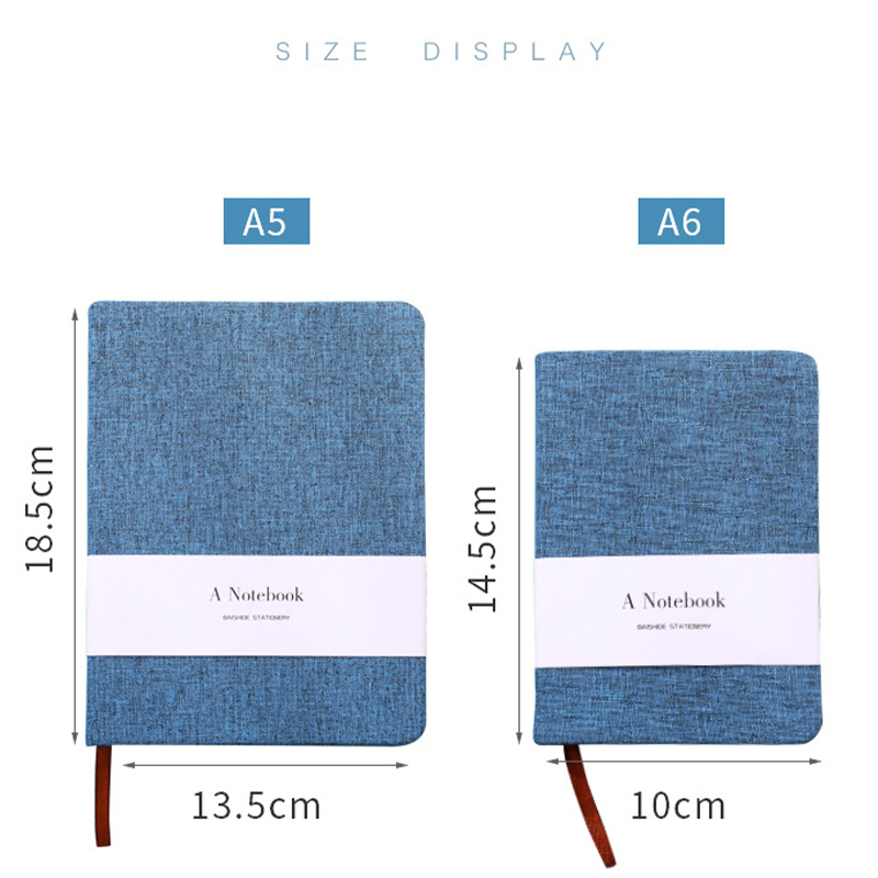Fabric Cloth Cover Notebook A5 - đánh giá và giá Vintage Leather Journal Notebook