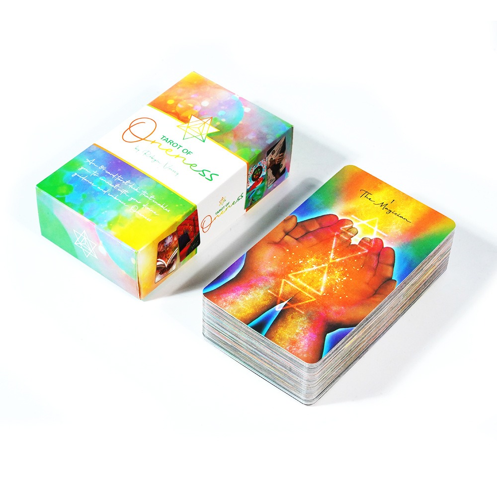 Tarot of Oneness 10.3*6 Cm 78  - đánh giá và giá Tarot Deck With Guidebook