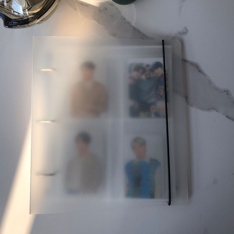 A5 3 Inches Album Photocard Bi - đánh giá và giá Kpop Photo Card Binder 3 Inch