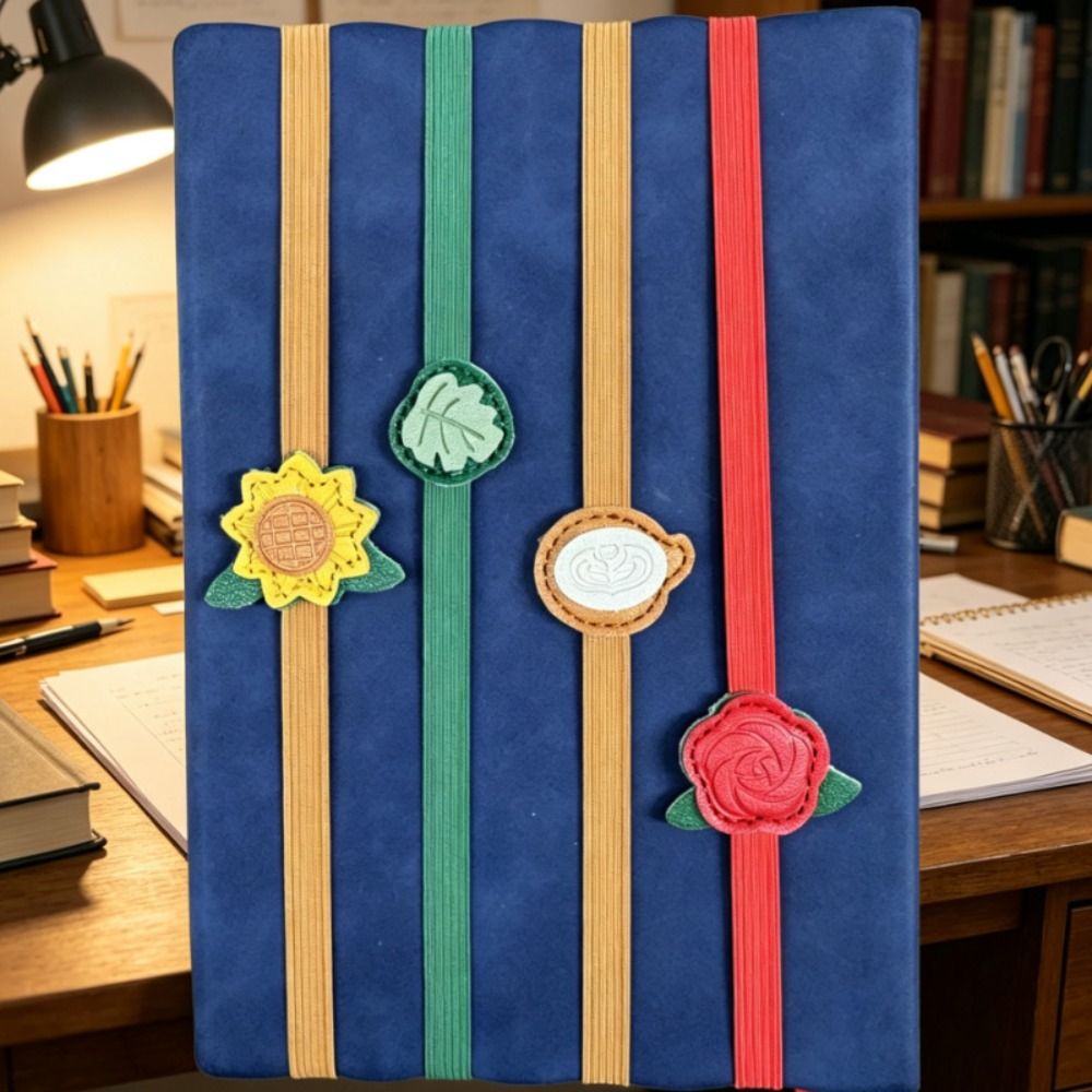 Vintage Elastic Bands Leather  - đánh giá và giá Vintage Leather Journal Notebook