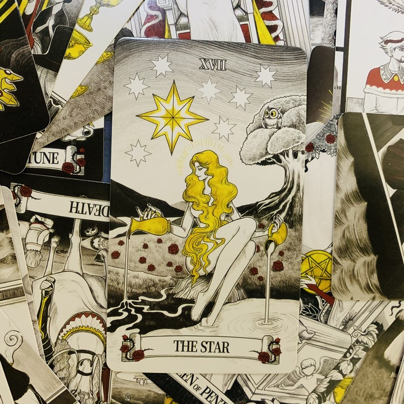 Secret Mirror Tarot cards 80 d - đánh giá và giá Tarot Deck With Guidebook