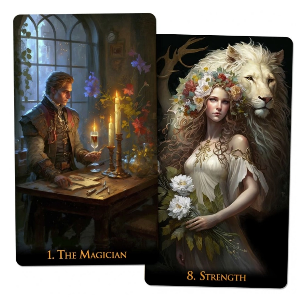 12*7cm Weird World Tarot 78 Ca - đánh giá và giá Tarot Deck With Guidebook