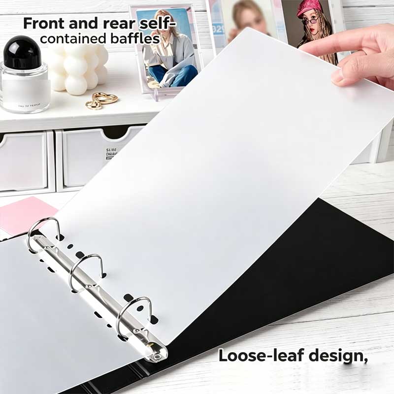 7 8 Slots Wide A5 D Ring Binde - đánh giá và giá Kpop Photo Card Binder 3 Inch