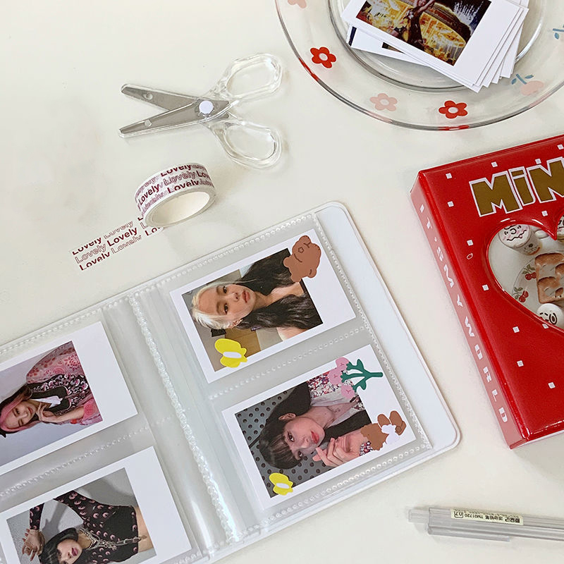 3 inches 64 Pockets Mini Photo - đánh giá và giá Kpop Photo Card Binder 3 Inch