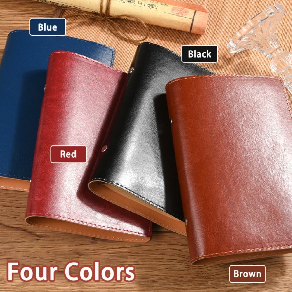 New A5/A6 Notebook Loose-leaf  - đánh giá và giá Vintage Leather Journal Notebook