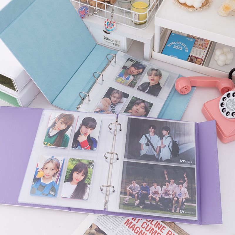A5 Binder Photocards Magnetic  - đánh giá và giá Kpop Photo Card Binder 3 Inch