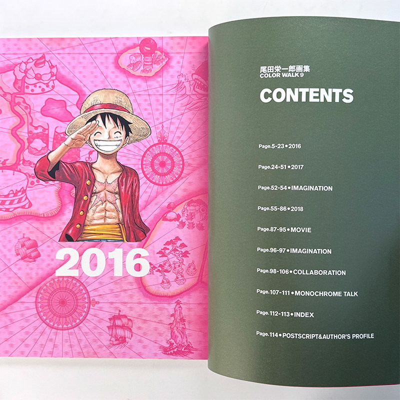 One Piece Illustration Book Co - đánh giá và giá Stationery Books