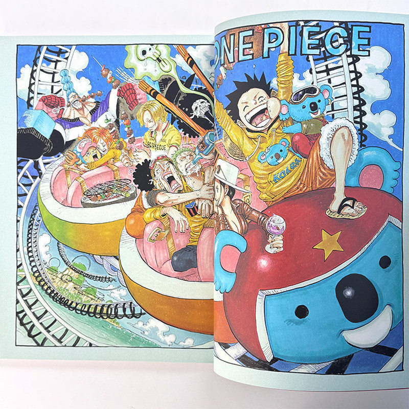 One Piece Illustration Book Co - đánh giá và giá Stationery Books