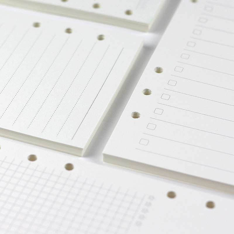 A5 A6A7 45 Tờ Rời Lá Xách Tay  - đánh giá và giá A5 Spiral Dotted Grid Notebook