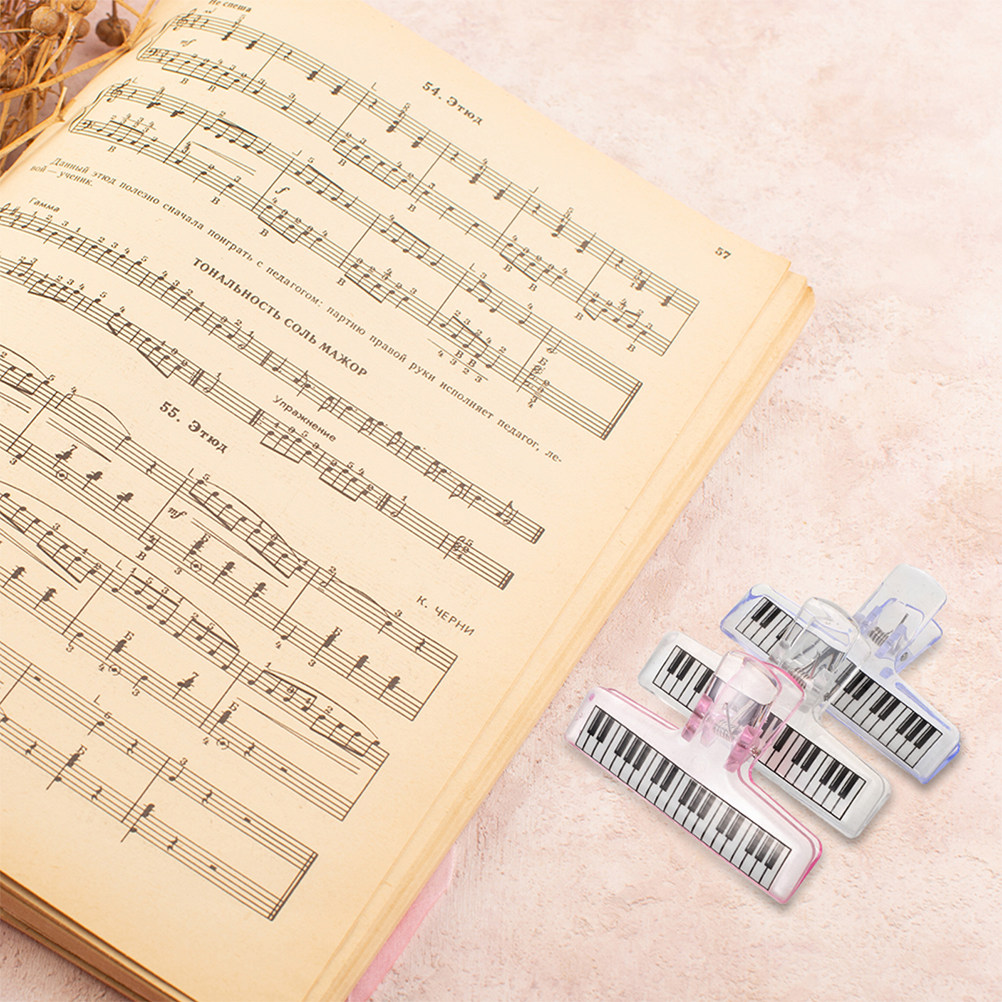 6Pcs Music Stand Clips Clear A - đánh giá và giá Clear Acrylic Book Stand Holder