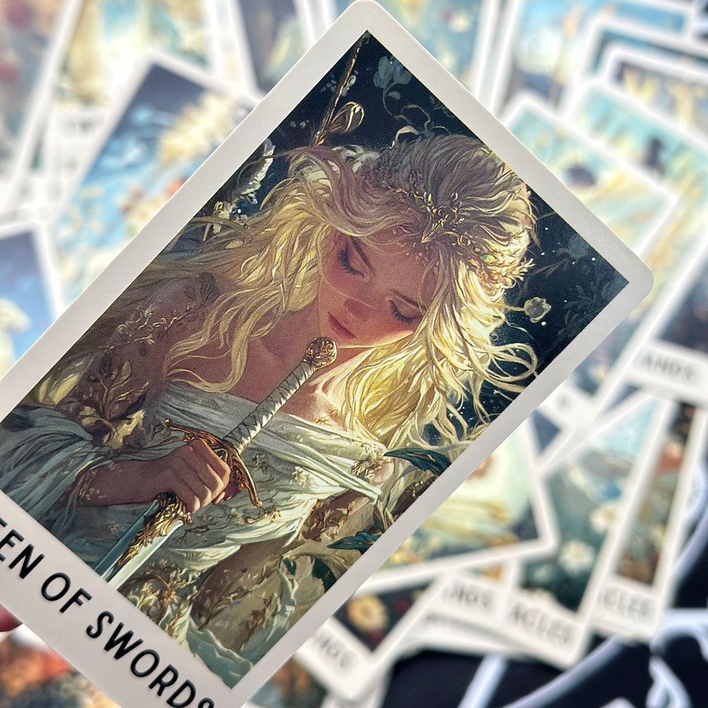 78 Enigmatic Bloom Tarot Cards - đánh giá và giá Tarot Deck With Guidebook
