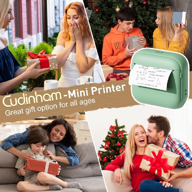 Mini Pocket Bluetooth Inkless  - đánh giá và giá Mini Pocket Thermal Printer Paper Roll
