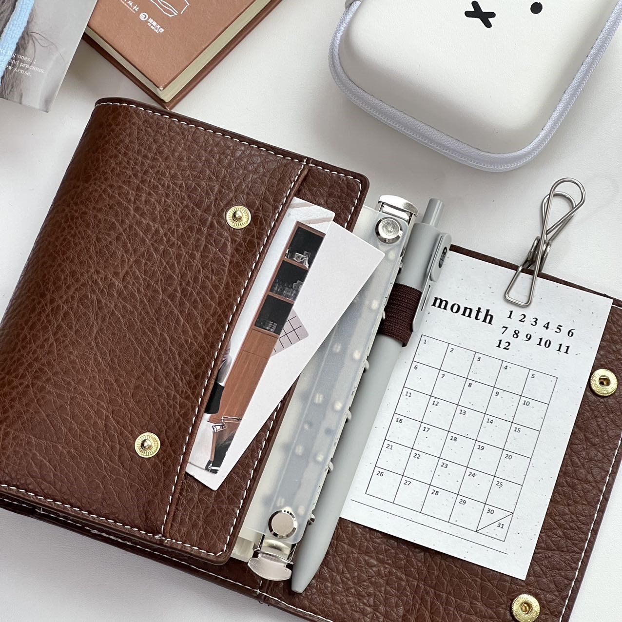 A7 Three Fold One Size Retro S - đánh giá và giá Vintage Leather Journal Notebook