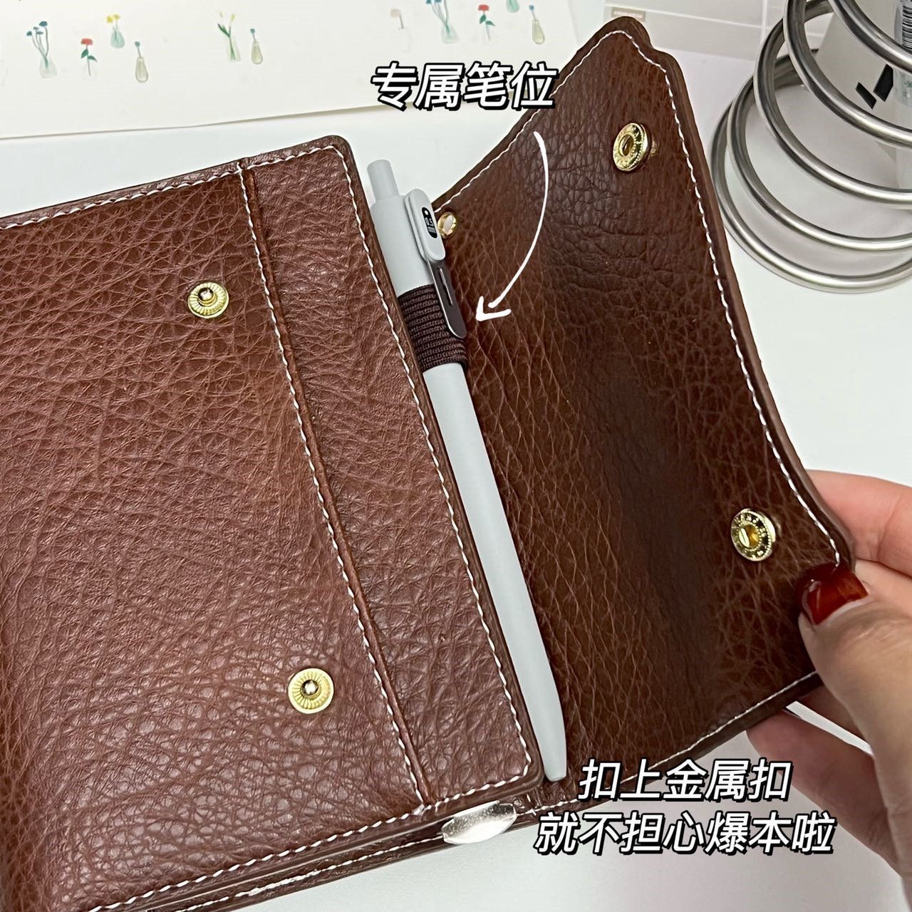 A7 Three Fold One Size Retro S - đánh giá và giá Vintage Leather Journal Notebook