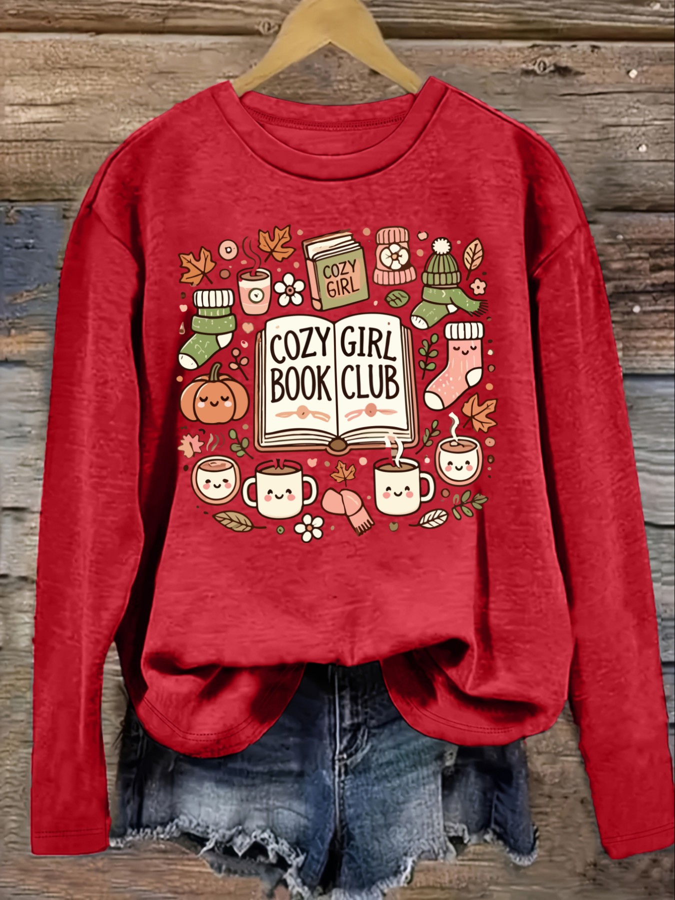 Women's Casual Long Sleeve Cre - đánh giá và giá Books
