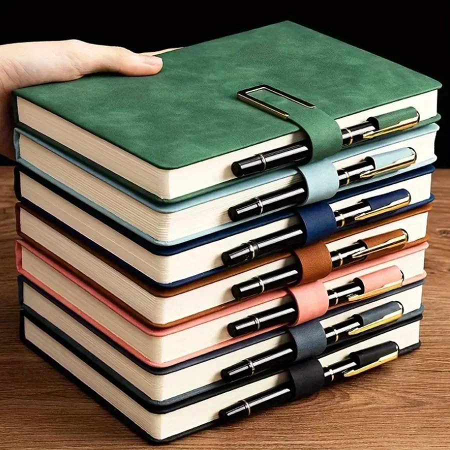 1pcs Soft-Cover Vintage A5 Lea - đánh giá và giá Vintage Leather Journal Notebook